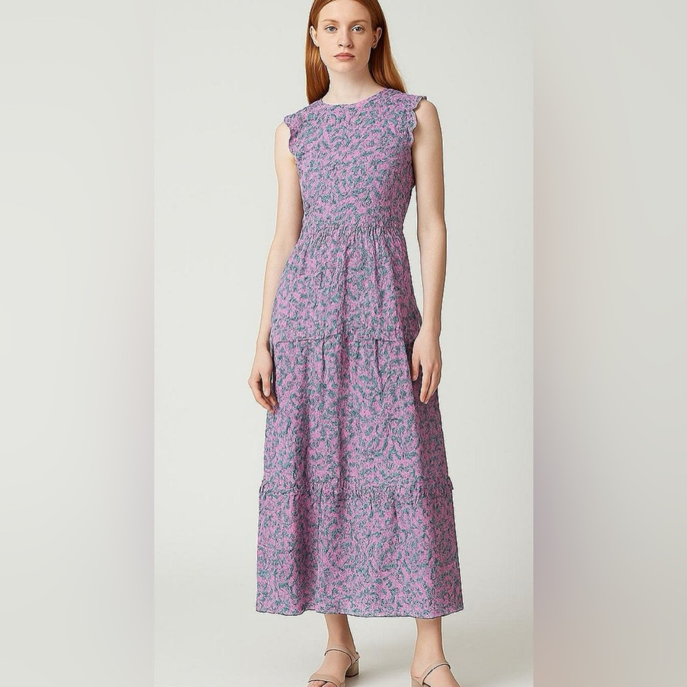 Banjanan Pink and Green Maxi Dress